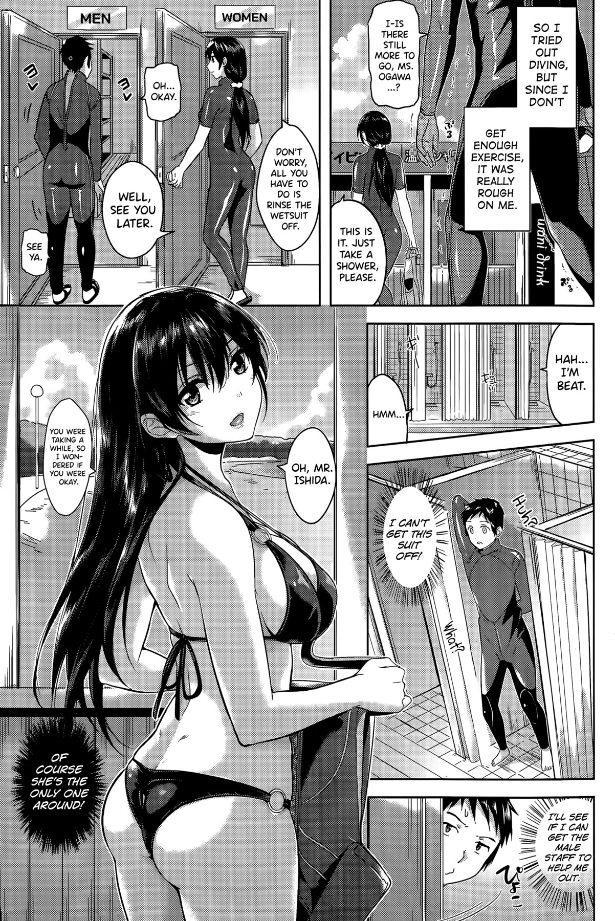 Hentai Manga Comic-Deep Diving-Read-3